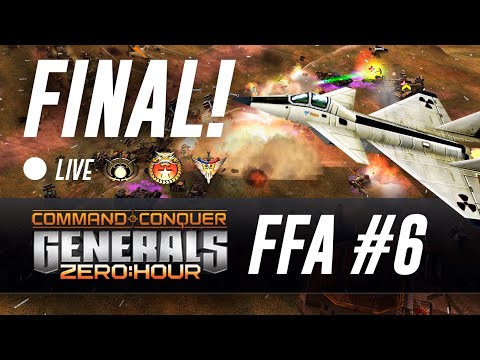 ФИНАЛ FFA#6 10000 РУБ! -  bl9rTV & Fartik & DALLAS & Schtiel & THEGAME & LAG - Generals Zero Hour