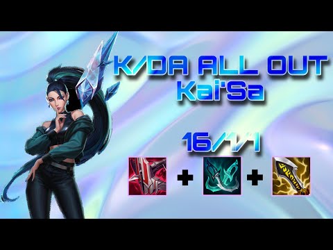 K/DA ALL OUT Kai'Sa Ascends: Epic Gameplay and Insane Plays