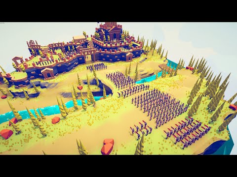 CAN 250x EMPIRE ARMY SAVE QUEEN? - Totally Accurate Battle Simulator TABS