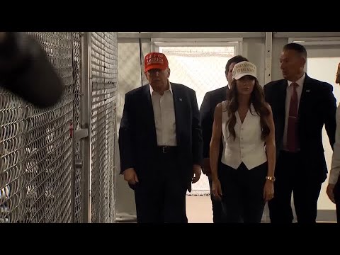 Trump tours 'Alligator Alcatraz' as he pushes for more deportations| REUTERS