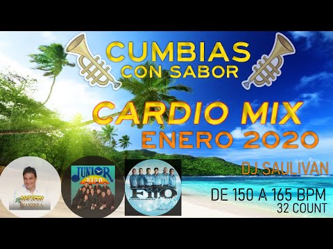 CUMBIAS CON SABOR CARDIO MIX ENERO 2020 DEMO @djsaulivan