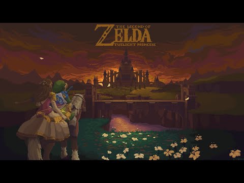 ZELDA TWILIGHT PRINCESS MUSIC RELAXING/STUDYING/WORKING/SLEEPING - TIMESTAMPS - 4K LIVE BACKGROUND