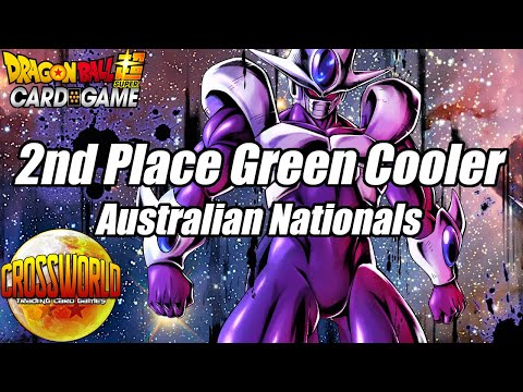 2ND PLACE Green Cooler Deck Profile - Australian Nationals - Dragon Ball Super Card Game