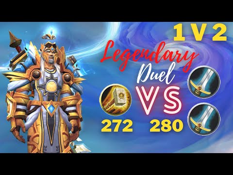 RET VS 2 FURY With Higher Gear | Legendary Oldschool Arena Duel | WOW PVP 9.2.5