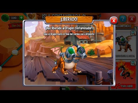 Dragon City l Isla Contaminada l CONTAMINADOR