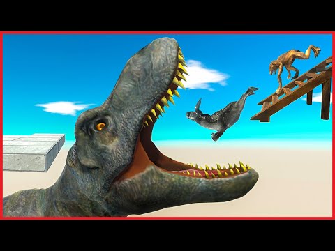 WHO CAN GET THE PENGUIN without GETTING CAUGHT - Animal Revolt Battle Simulator