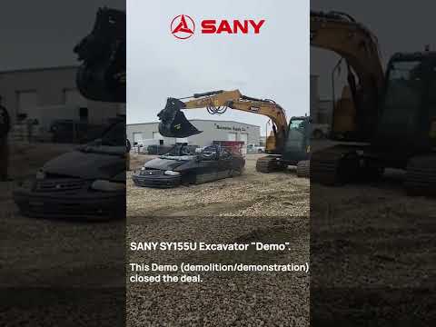 2022 SANY America SY155U Excavator in Hayden, Idaho - Video 1