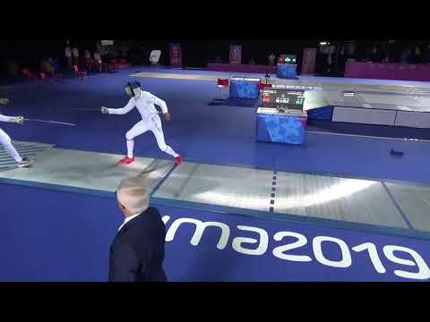 Panamerican Games SME 2019 - L16 - Lugones ARG v Garcia PER