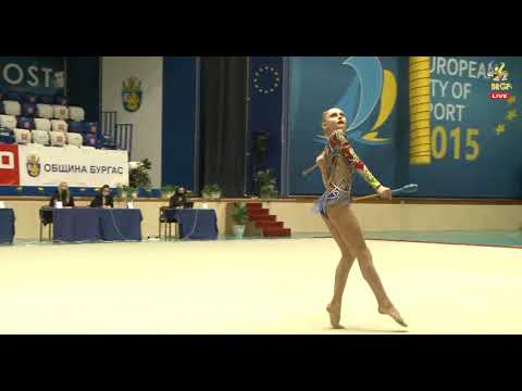 Alina Kolomiec - Clubs - Levski Triadica  -2021 MT Julieta Shishmanova Juniors AA (18.100)