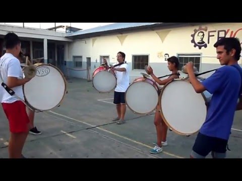 Ensayo Murga Siempre Alegres - Percusión - Oratorio Centenario Don Bosco Avellaneda 23-1-16