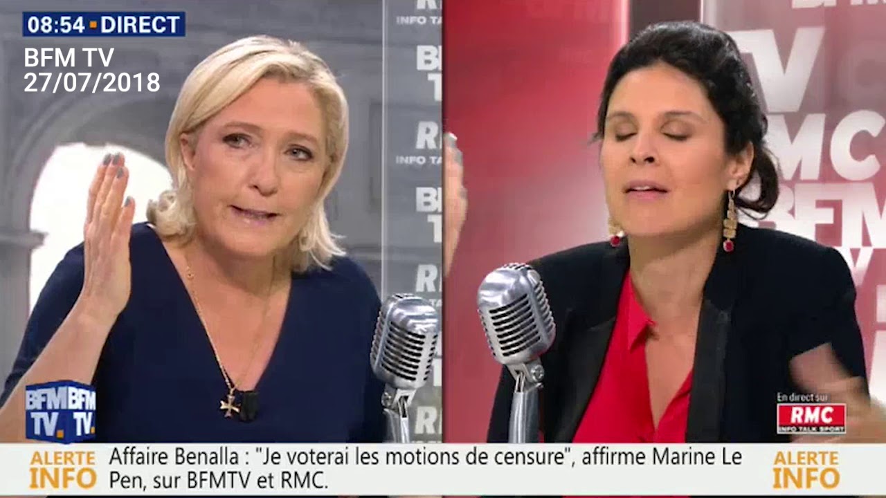 Marine Le Pen n'en peut plus des questions sur son père (et propose un café en échange)