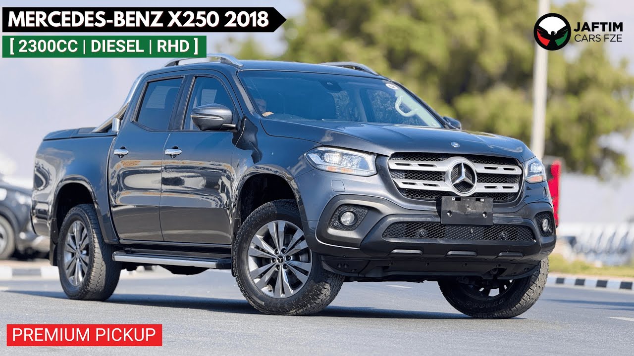 مرسيدس بنز X 250 d DOUBLE CABIN PICKUP | RHD | 2018 | 2.3L DIESEL ENGINE | (AT) | 360 VIEW CAMERA video