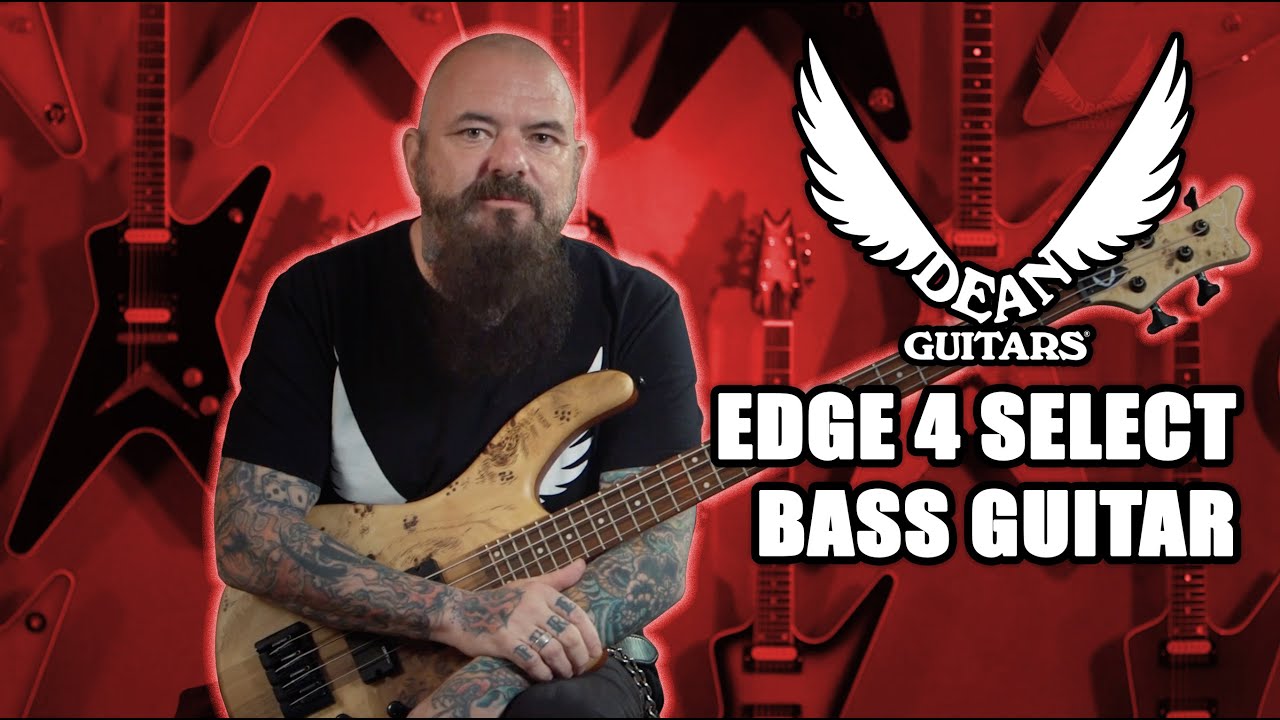 Dean Guitars E4 Select Burled Poplar Bass - YouTube