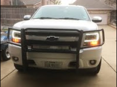 Tahoe Spyder Aftermarket Headlights 2007-2014