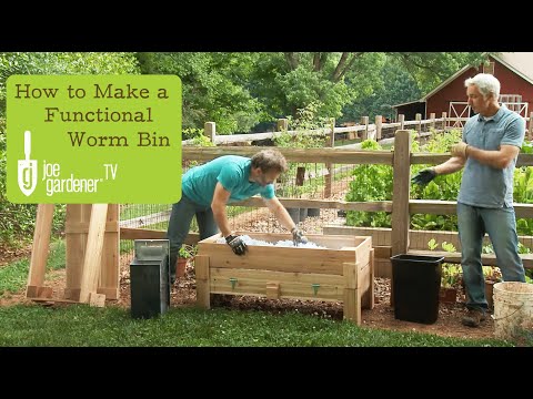 How to Make a Functional Worm Bin