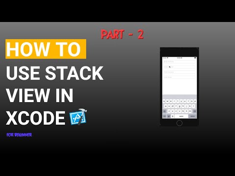 iOS Tutorial - How to use Stack view in Xcode