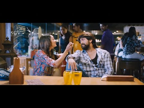 Shanvi Srivastava Feeding Ice Cream to Yash Everywhere | Masterpiece Kannada Movie Best Scene