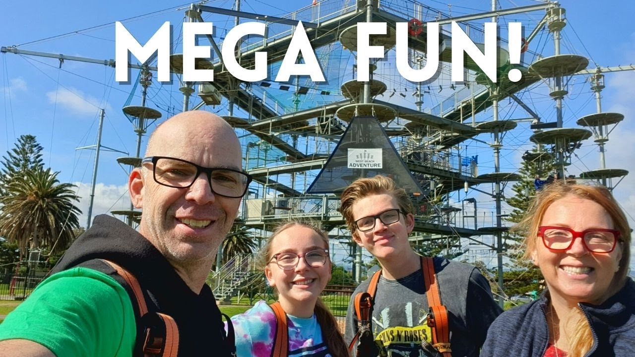 Join travelers on adventurous fun at West Beach Adventure.