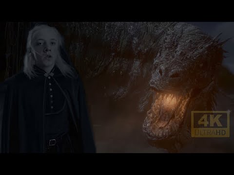Aemond Targaryen Claims Dragon Vhagar  | House Of The Dragon | 4K