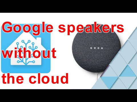 how to use Google Mini with or without the cloud on Home Assistant