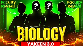 Yakeen 3.0 Biology Faculty Revealed 💥 | NEET Dropper Batch 2026