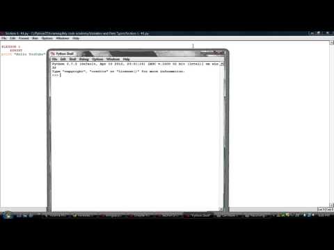 Codecademy Python 2013 Variables And Data Type Section 1