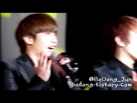 110927 ZE:A 제국의아이들 JeonJu EVENT  :: ment ::