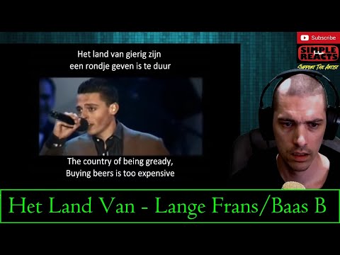 het land van- lange frans baas b (translated) Reaction
