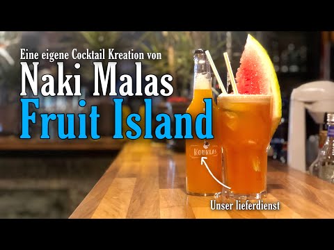 Cocktail für daheim   Fruit Island (eigenkreation Nr.1)
