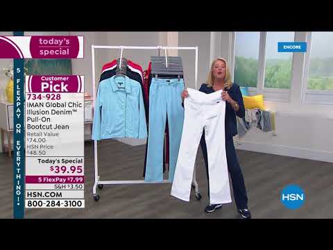 HSN | IMAN Global Chic Fashions 02.28.2021 - 06 AM