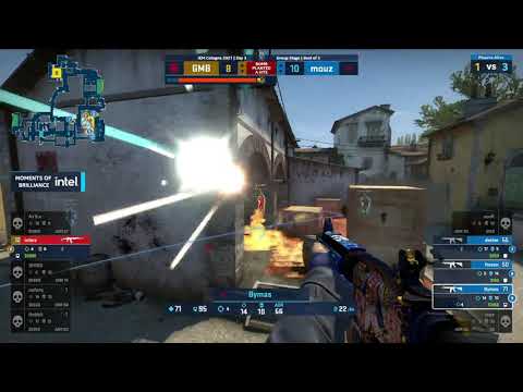 Bymas 1v5 Clutch VS Gambit | CSGO Best Moments | CSGO Highlights