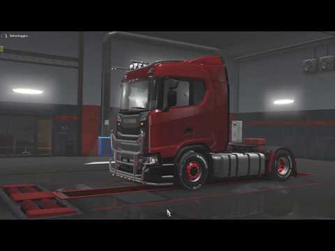 Euro truck simulator 2 primo episodio. (da Salerno fino in Sicilia).