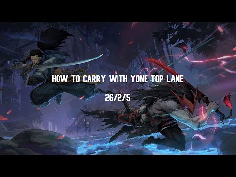 How to Carry With Yone Top - League Of Legends