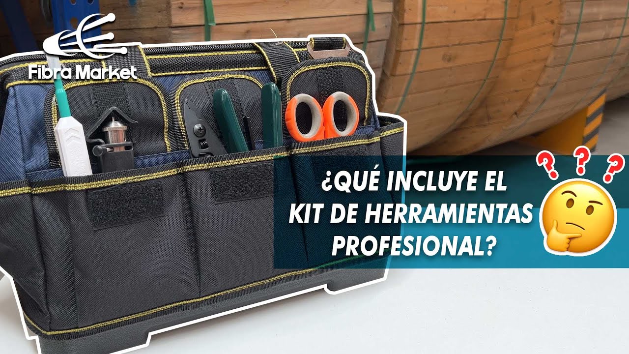 Unboxing de un kit profesional de herramientas para fibra optica| FibraMarket