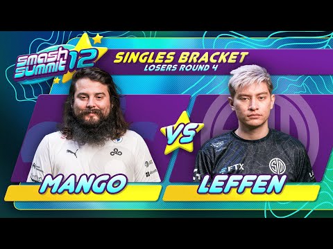 Mang0 vs Leffen - Singles Bracket: Losers Round 4 - Smash Summit 12 | Falco vs Fox
