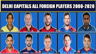Delhi Capitals All Foreign Players From 2008-2020 | DC All Overseas Players in History of IPL Latest