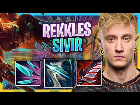 REKKLES IS A GOD WITH SIVIR! | FNC Rekkles Plays Sivir ADC vs Jinx!  Season 2023