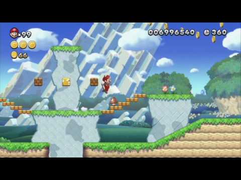 NSMBU - Acorn Plains-1 - Acorn Plains Way 100% Guide & Stage-By-Stage Speed Runs