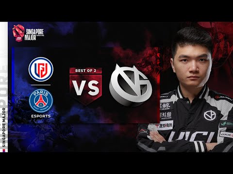 PSG.LGD vs Vici Gaming Game 1 (BO2) | One Esports Singapore Major Group Stage