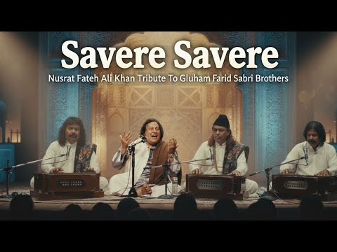 Savere Savere | Nusrat Fateh Ali Khan Tribute To Ghulam Farid Sabri Brothers | Legendary Qawwali