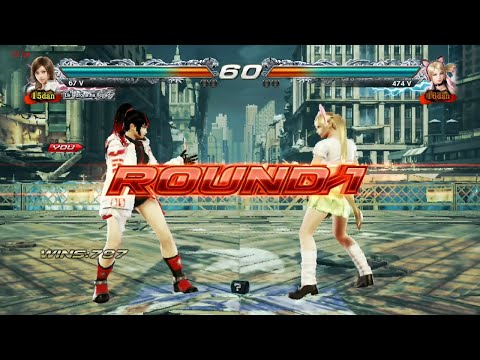 Asuka Kazama vs Lucky Chloe - Tekken 7 ( Uchiha x24 )