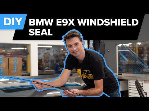 BMW E90 Windshield Trim Replacement DIY (BMW 328i, 325i, 330i, 335xi, & More)