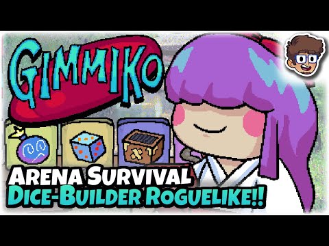 FREE Dice-builder Arena Survival Roguelike! | Let's Try: Gimmiko