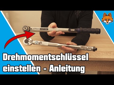 Drehmomentschlüssel einstellen - einfache Anleitung 🔧