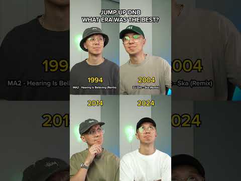 Jump Up DnB: Which Era was the best?