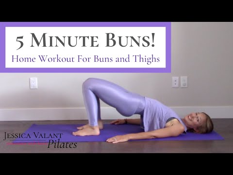5 Minute Buns - Buttocks Workout at Home!