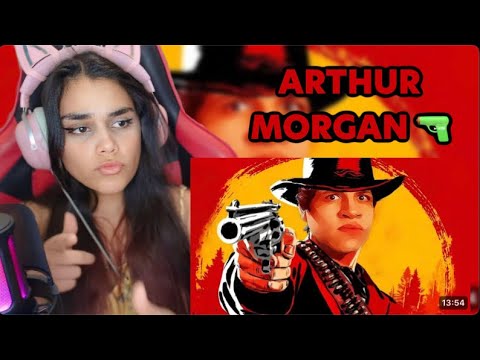 REAGINDO AO GAMES EduUu O PISTOLEIRO BRABO! - Red Dead Redemption 2