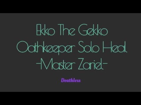 Oathkeeper Solo Heal Deathless ZCM Neverwinter (Fighter tank PoV) Mod 19
