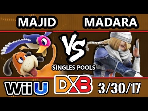 DXB 2017 SSB4 - Madara (Sheik) Vs. Majid (Duck Hunt) Smash 4 Tournament - Smash Wii U