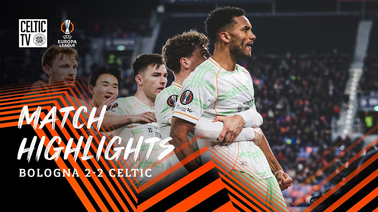 UEFA Europa League Match Highlights | Bologna 2-2 Celtic (22/01/26)